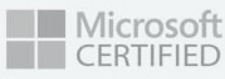 Microsoft certified logo
